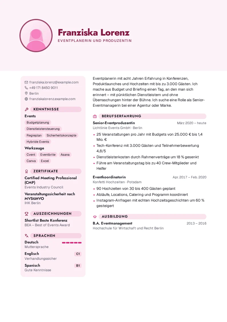 Screenshot von Confetti