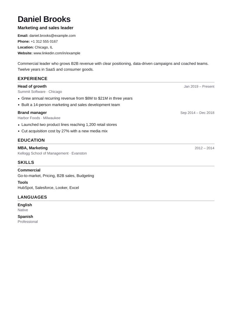 Screenshot of Clean ATS