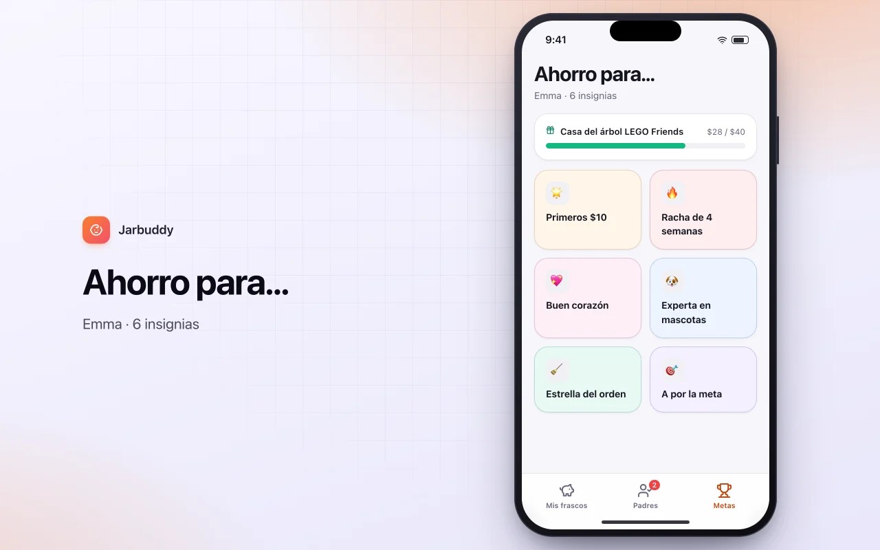 Paga semanal y tareas infantiles: la pantalla Ahorro para…