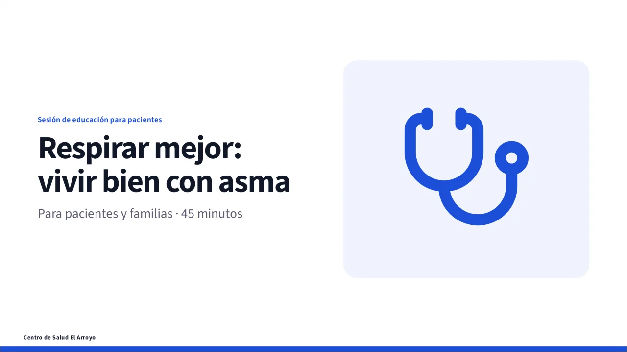 Captura de Guía de cuidados