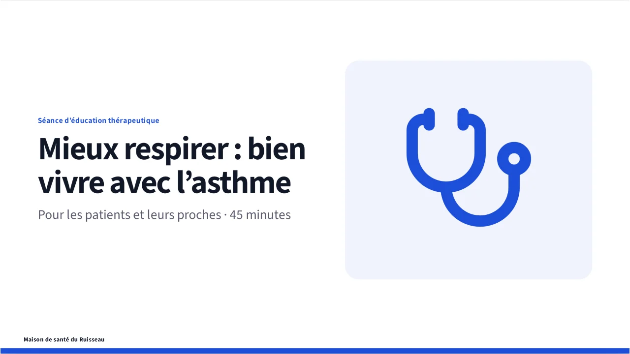 Capture de Guide de soins