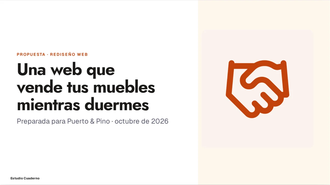 Captura de Propuesta de agencia
