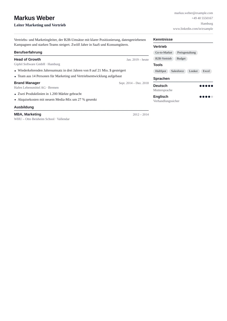 Screenshot von Finanzen