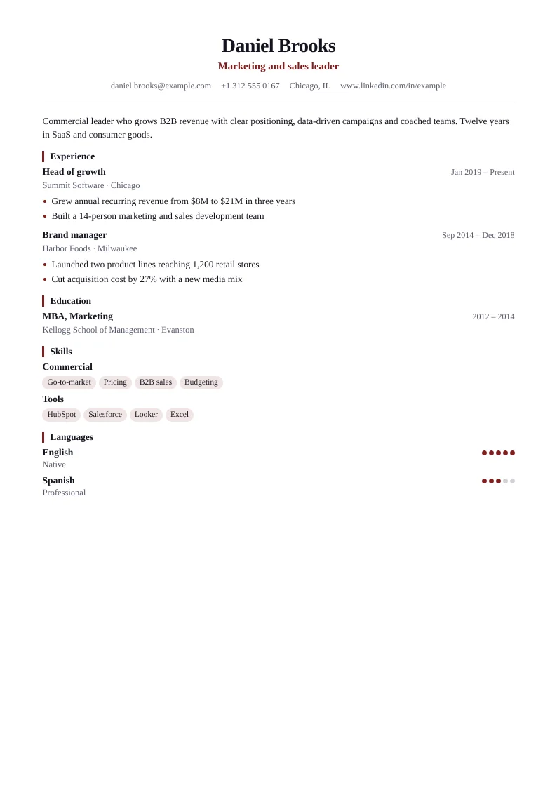Screenshot of Legal