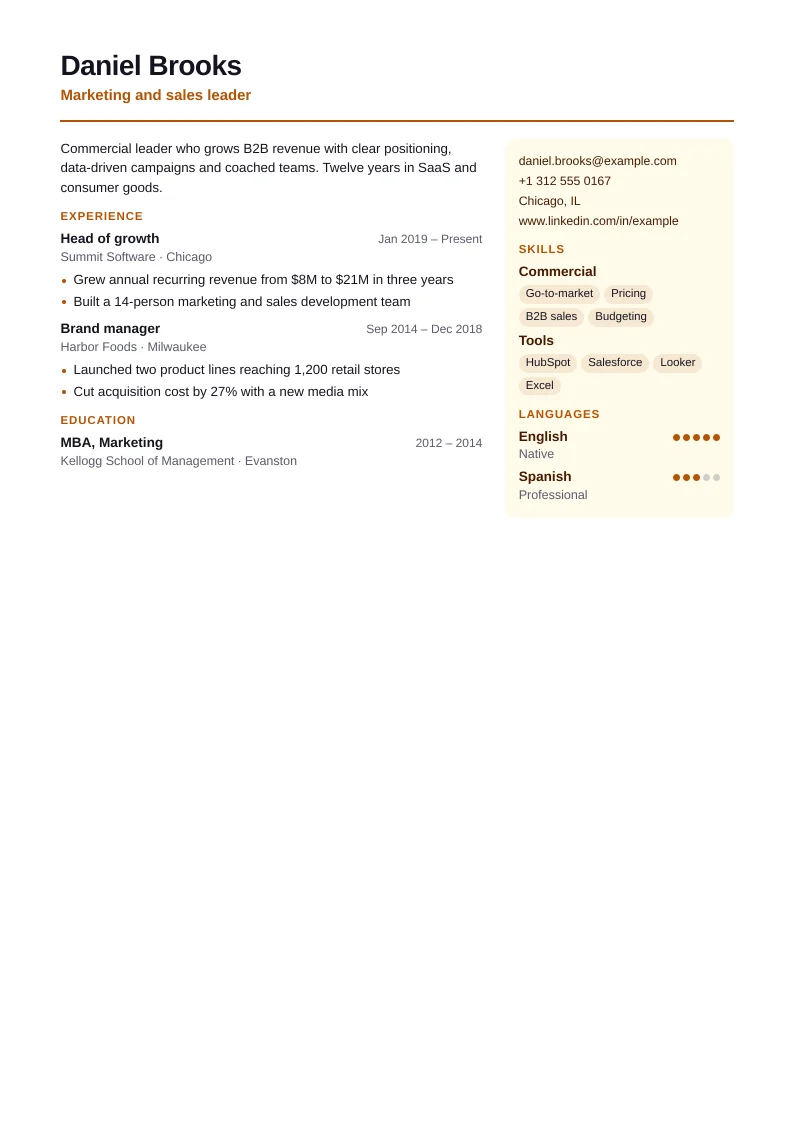 Screenshot of Hospitality