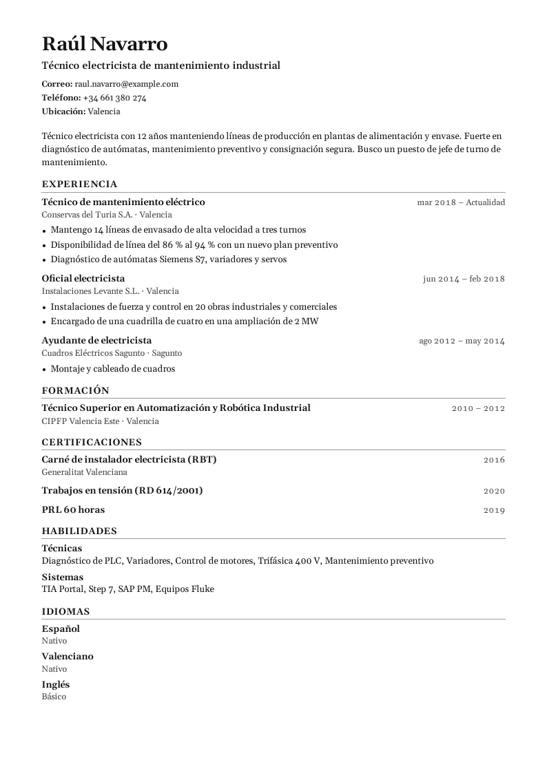 Captura de Serif sencillo