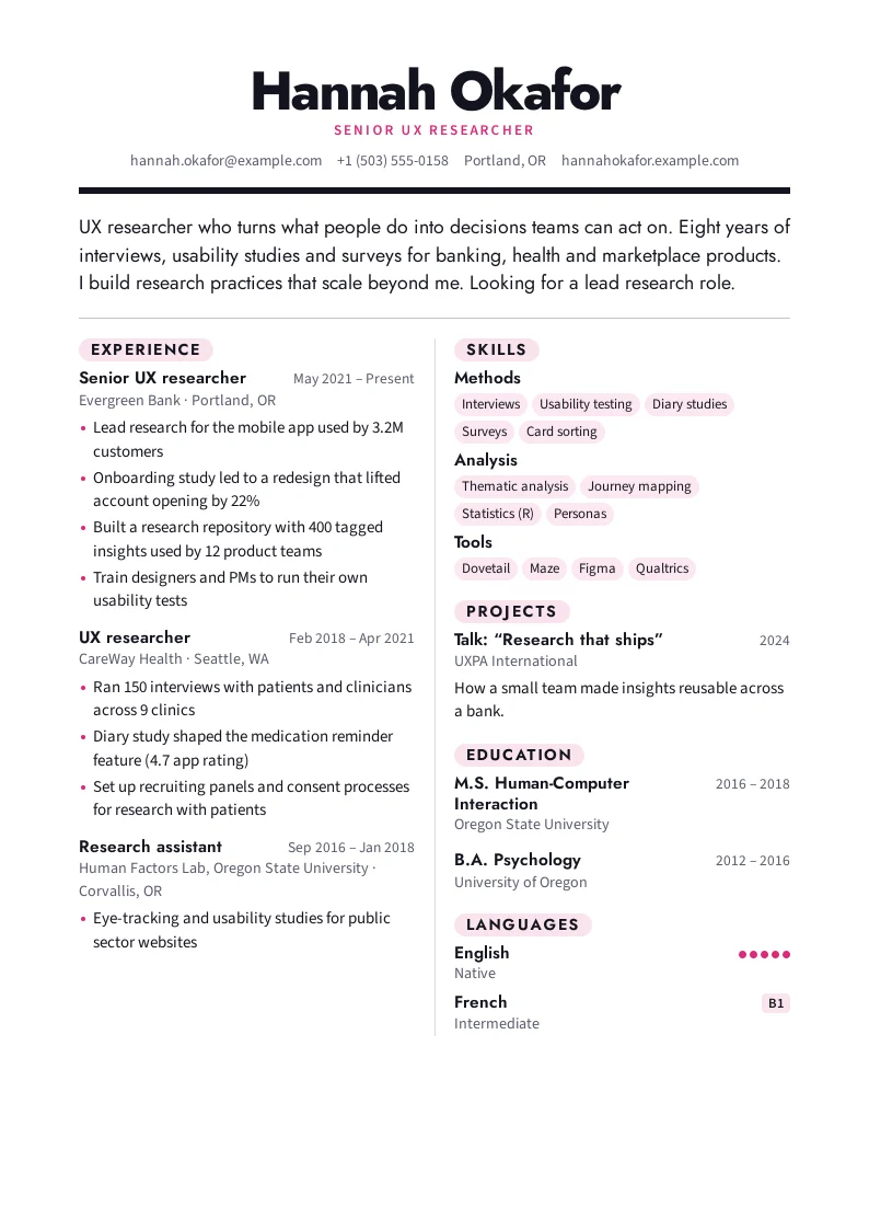 Screenshot of Canvas